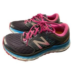 New Balance Fresh Foam‎ Womens 
Running Walking Shoes Athletic Black Pink Size 7